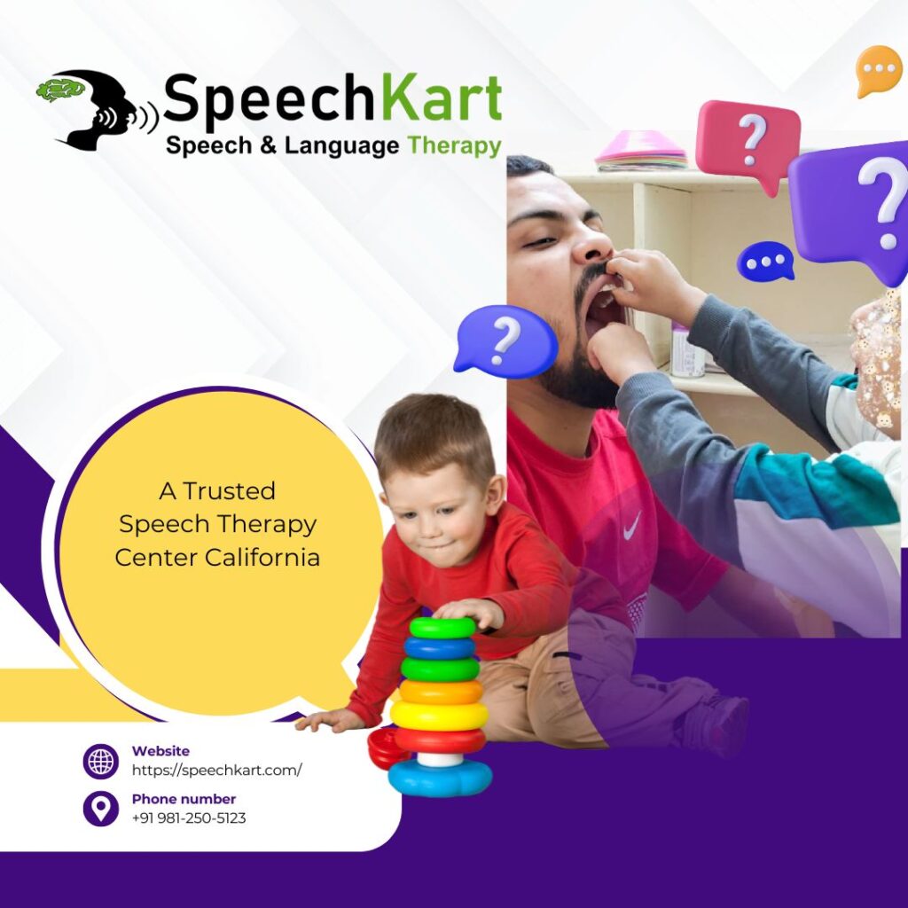A Trusted Speech Therapy Center California